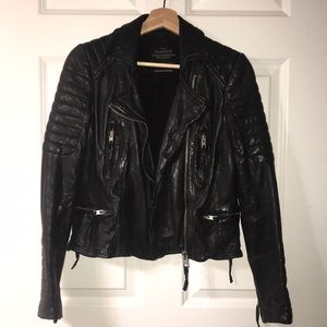 All Saints Leather Jacket